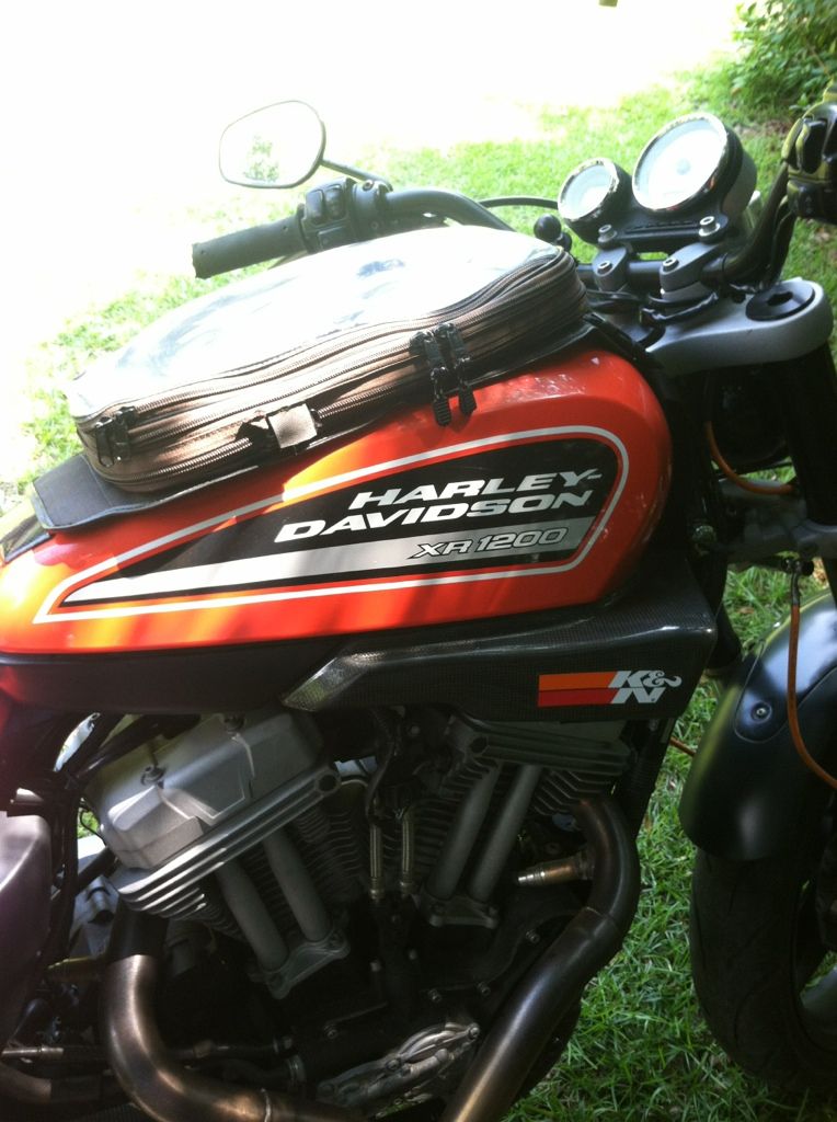 Tank bag installation XR1200 Owners Group